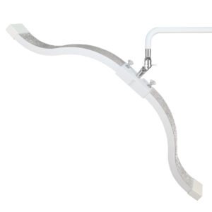 Biała lampa do stylizacji rzęs LED FameLight – 3 tryby, regulacja barwy i mocy światła